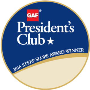 GAF Steep Slope Presidents Club