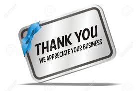 thank you for your business