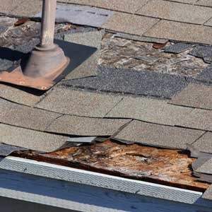 roof damage that needs repaired