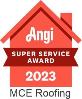 MCE Roofing receives Angi Super Service Award