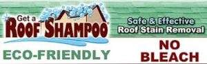 Roof shampoo, roof maintenance